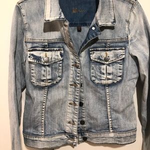 Kut from the Kloth distressed denim jacket